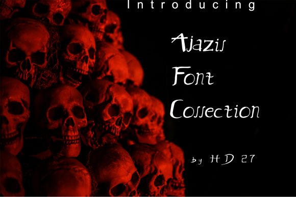Ajazil: A Display Font That Adds Drama to Your Designs