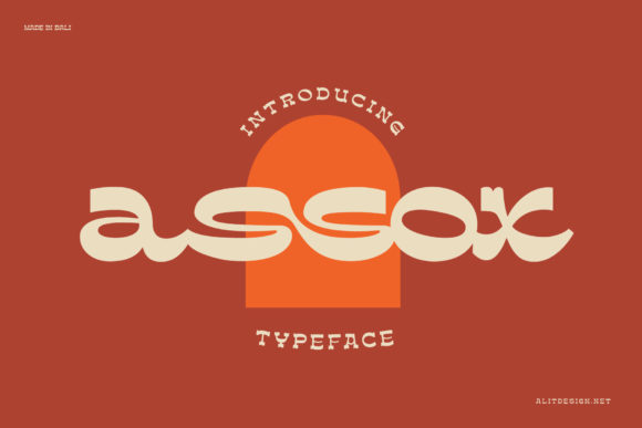 Assox: A Vintage-Inspired Font for Modern Branding