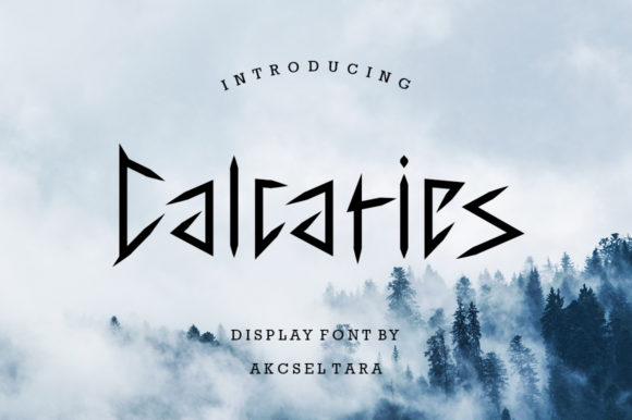 Calcaries Font for Bold Branding and Creative Design