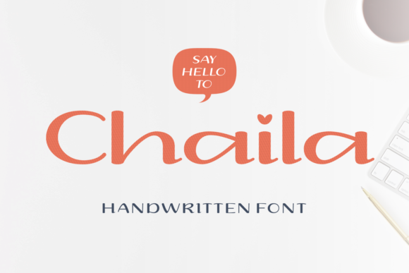 Chaila: A Joyful Display Font for Digital Creativity