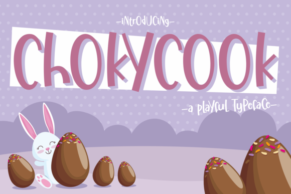 Chokycook: A Whimsical Display Font for Creative Projects