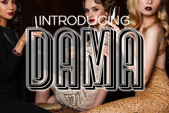 Dama Display Font for Bold Digital Design