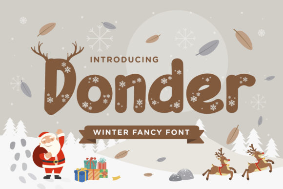 Donder: A Modern Display Font for Trendy Visual Campaigns