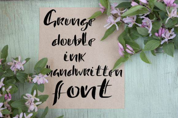 Double Ink: A Trendy Display Font for Modern Editorial Design