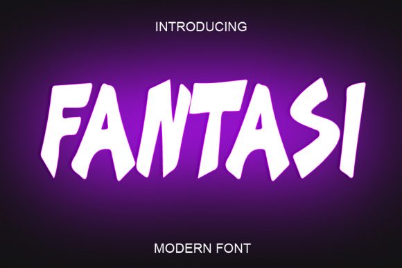 Fantasi: A Futuristic Display Font for Creative Projects