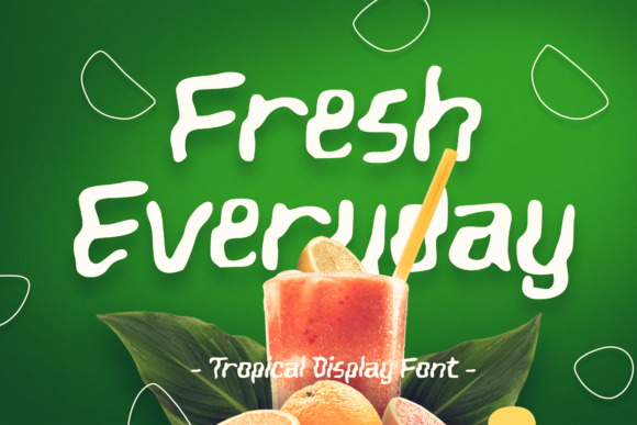 Fresh-Everyday: The Joyful Display Font for Eye-Catching Campaigns