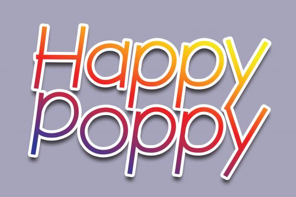 Happy Poppy: A Friendly Display Font for Modern Web Design