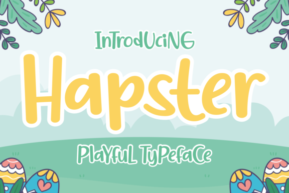 Hapster: A Charming Display Font for Business Branding