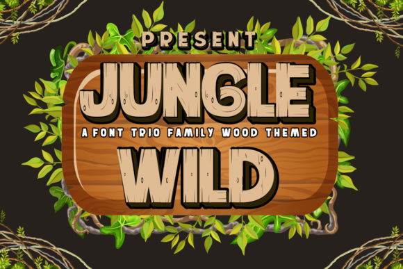 Jungle Wild Font for Bold and Natural Branding