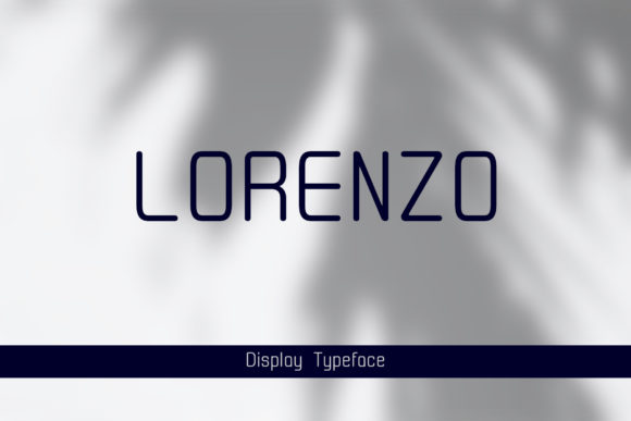 Lorenzo Font: A Modern Display Font for Creative Projects