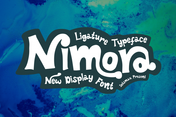 Nimora: A Playful Display Font for Business Creativity