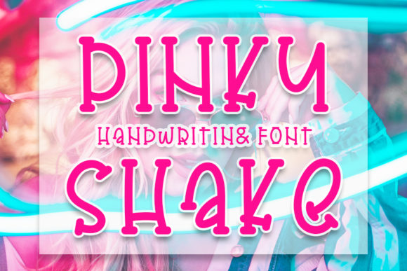 Pinky Shake: A Playful Display Font for Creative Projects