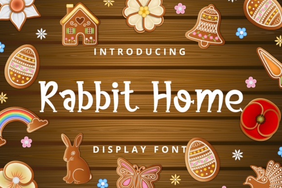 Rabbit Home Font for Creative and Engaging Editorial Design