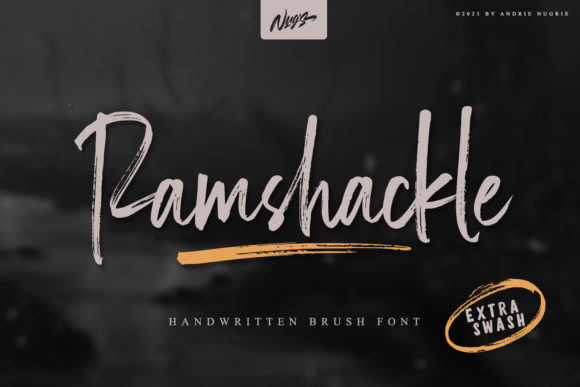 Ramshackle: A Modern Font for Creative Branding and Editorial Design