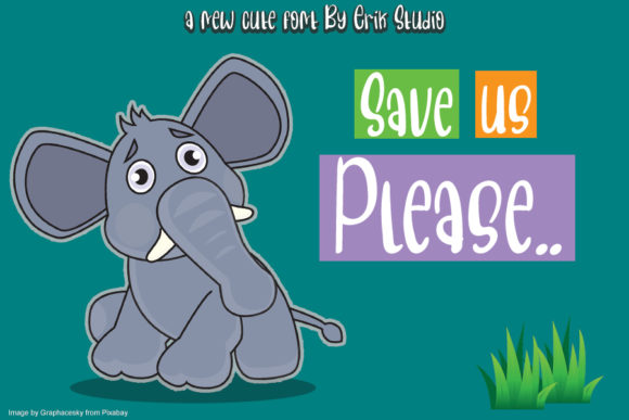 Save Us Please: A Cute Font for Your Brand’s Visual Identity