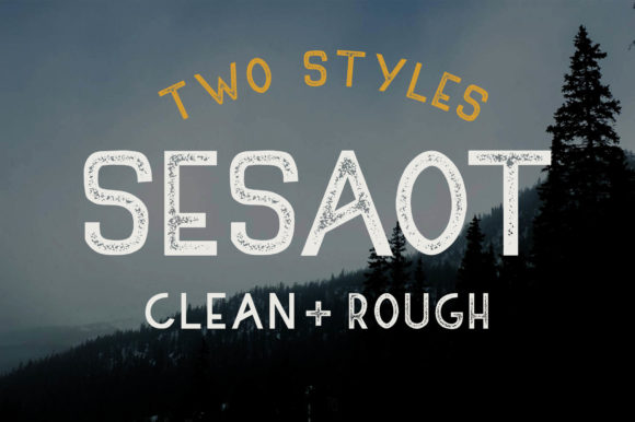 Sesaot Font for Professional Branding and Design