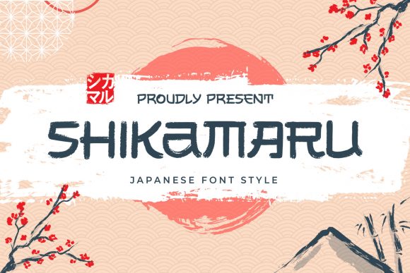 Shikamaru: A Japanese-Inspired Font for Creative Makers