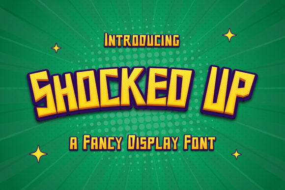 Shocked Up Font for a Playful Brand Upgrade