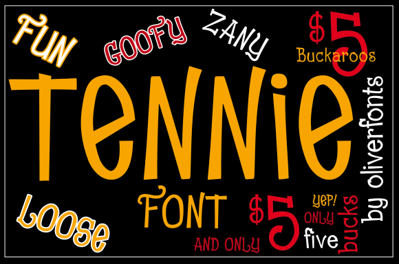 Tennie: The Fun Font That Boosts Brand Identity