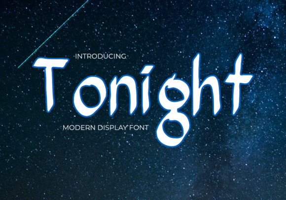 Tonight Font for Bold Branding and Unique Design